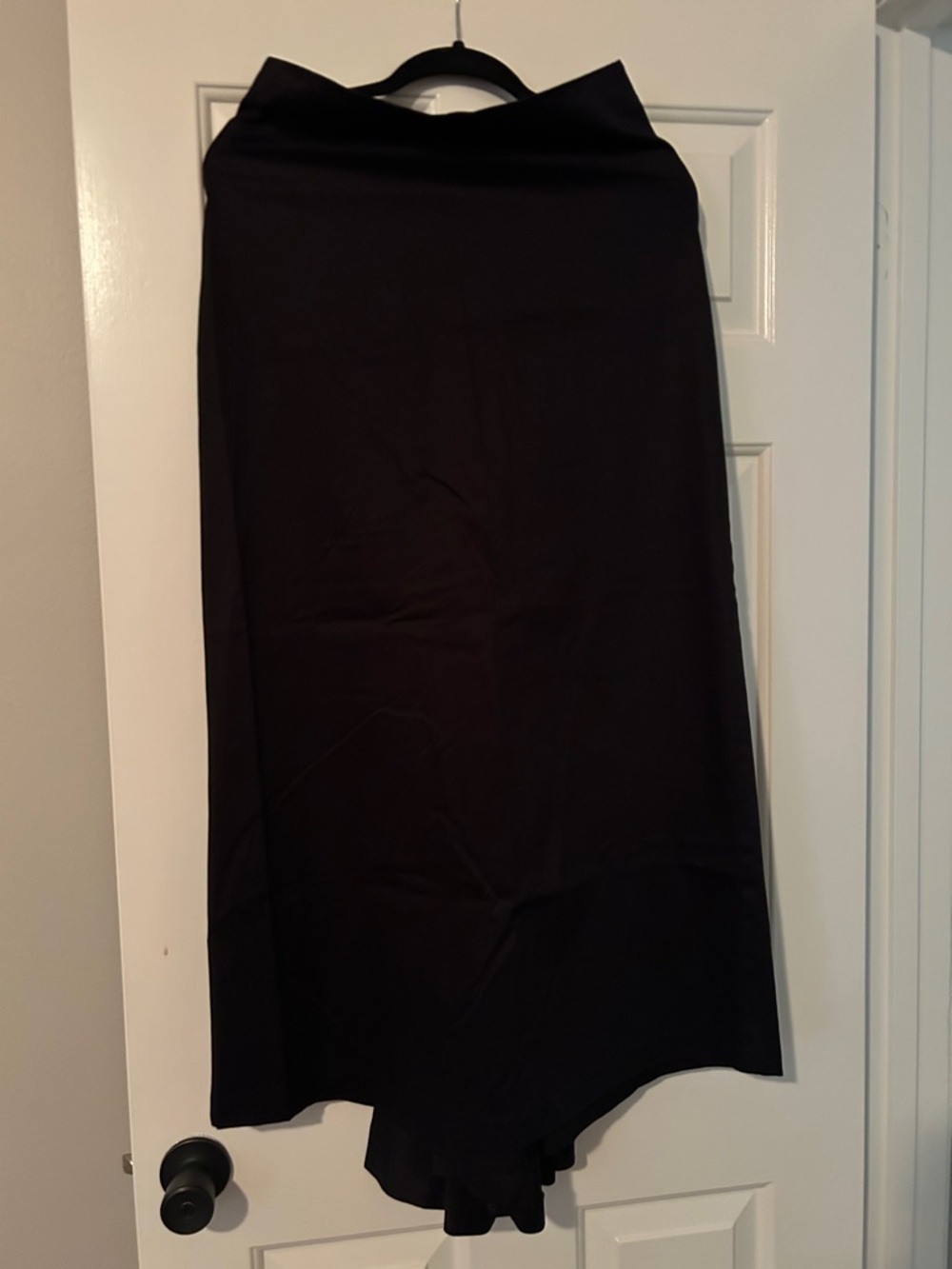 Finley Black Maxi Skirt - Sleek Straight Silhouette